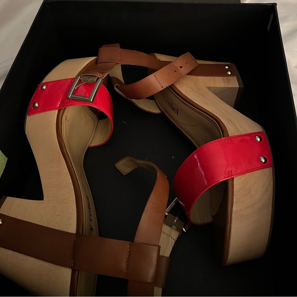 Luxury Rebel Clog Heels